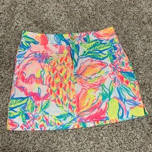 Gorgeous Lilly Pulitzer Nicki Skort Fiesta Bamba